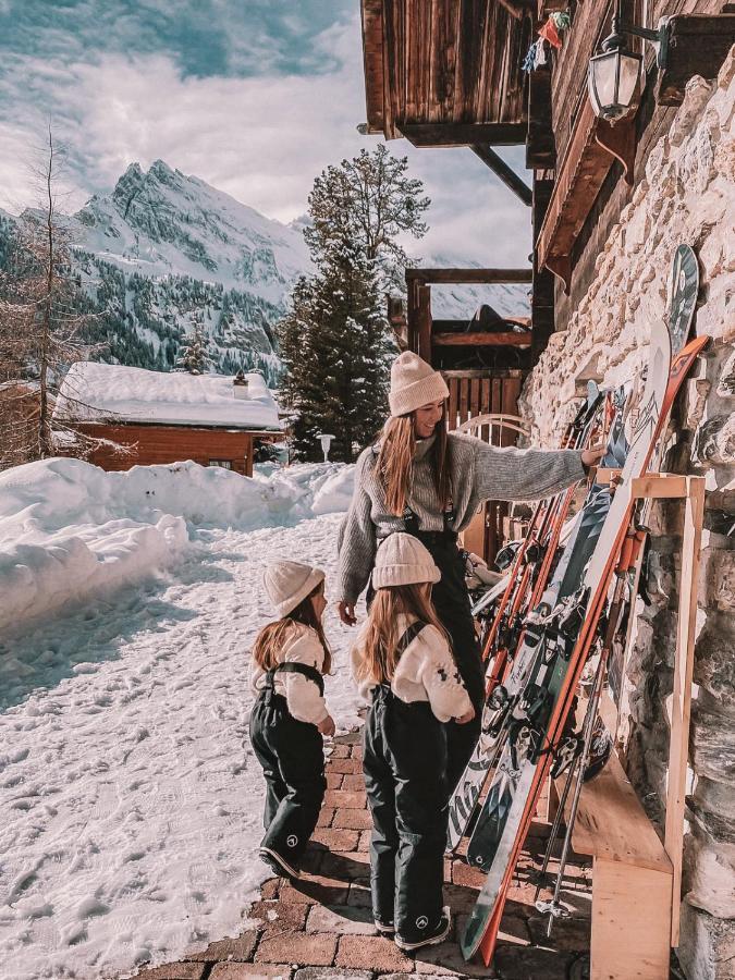 Mountain Hostel Gimmelwald Exterior foto