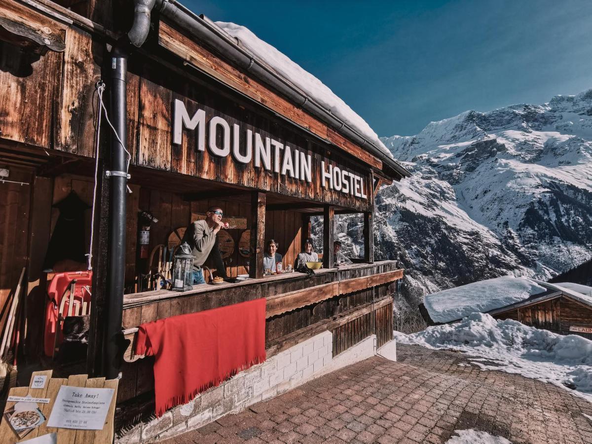 Mountain Hostel Gimmelwald Exterior foto