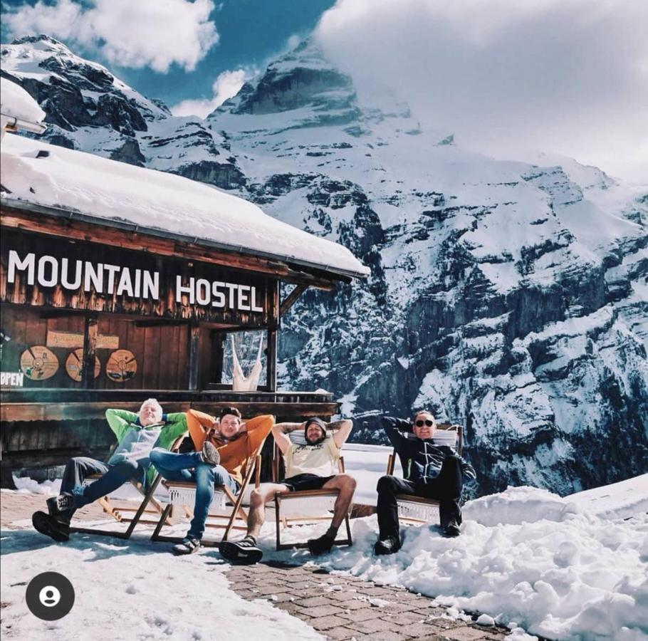 Mountain Hostel Gimmelwald Exterior foto